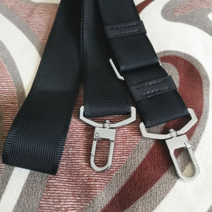Bag shoulder strap nylon strap white fashionable adjustable length shoulder strap single shoulder diagonal cross shoulder strap accessories high-end fashionable strap