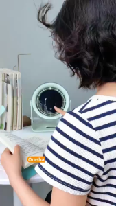 Circulating Fan Wall Mount Desktop 100 Speed High Speed Turbo Silent Fan Desktop Digital Display 4000mah