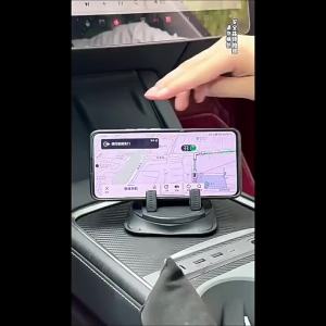 OUHOE | 360 Degree Car Dashboard Phone Mount Universal Sticky Rotatable Holder Stable Grip for Mobile Phones in Vehicles