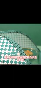 70*70 Kitchen Mesh Umbrella Food Cover Foldable Pop Up Food Net Table Cover Fly Cover Food Keeper Lace Anti-fly Stain Proof Living Checkerboard