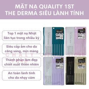 Mặt nạ đa năng Quality 1st The Derma 7 miếng siêu lành tính của Nhật