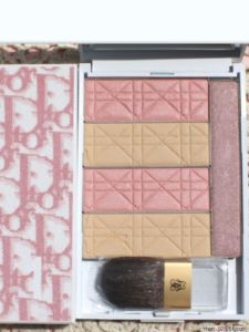 DIY Handmade Makeup Mirror Portable Powder Compact Tray Eyeshadow Palette Cosmetic Box Removable Grids Chinese Brand AM 800