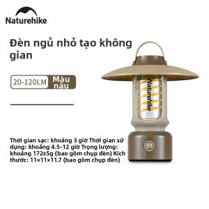 NatureHike | Đèn Cắm Trại Naturehike Retro Bằng Nhựa Đèn Ngoài Trời Đèn Sạc Đèn Tạo Không Khí Đèn Hình Ngựa Cho Lều