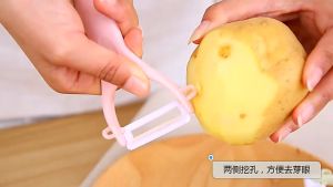 Alat Pengupas Kulit Buah Wortel & Apel Sederhana