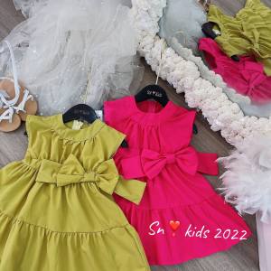 Baby and Toddler Girl Summer Dress 6M-9Y Readystock Malaysia
