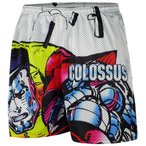 Hot Toys | New Summer Hot Sale Red X-Men Colossus Retro Shorts Basketball Pants Breathable Comfortable Quick-Drying Children Adult Shorts