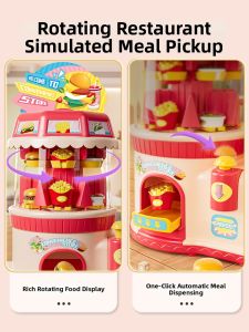 BEI JESS | Simulated Food Playset Mini Toy 3 Types