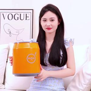 Thùng rác Huihan dễ kéo cho gia đình phòng khách bàn làm việc hình dáng dễ thương phòng ngủ cá tính sáng tạo nhà bếp phòng tắm thùng rác