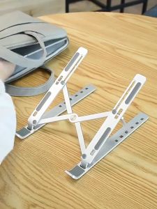 Kệ - Giá Đỡ Laptop Máy Tính Bảng Để Bàn Dễ Dàng Gấp Gọn Hợp Kim Nhôm Cao Cấp Hỗ Trợ Tản Nhiệt Kèm Túi Vải - Bảo Hành 1 Năm