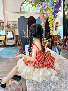 Girls Beach Birthday Party Skirts Puffy Original Design Polyester Fibre Childrens Clothing Princess Dresses Spring Summer