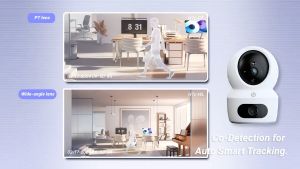 กล้องไร้สาย EZVIZ รุ่น H7c Dual 2K⁺ & 2K⁺ กล้องวงจรปิด Wifi Dual Lens กล้องเลนส์คู่ ติดตั้งเองได้ง่ายๆ จับความเคลื่อน สามารถกดโทรได้เพียงกดปุ่มที่กล้อง รับประกัน 2 ส่งด่วน Sat2U