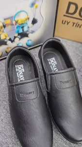 GIÀY LƯỜI DA NAM DONAVY CAO CẤP MAY FULL QUAI VÀ ĐẾ BAO ĐI NƯỚC D.GLS