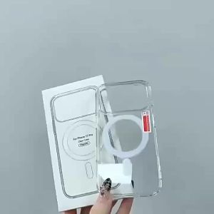Magnetic Wireless Charger Transparent Acrylic Magnet for Magsafe Phone Case for Google Pixel 10 Pro Pixel 10 Protective Cover
