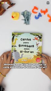 Seri Aku Cinta Islam: Cerita para Binatang dalam Al-Qur’an - Boardbook Bilingual