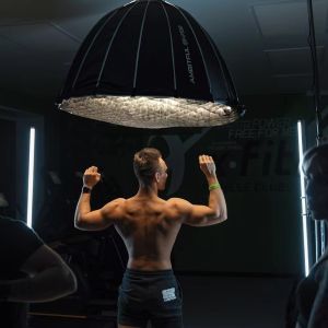 AMBITFUL QD-P70 70CM QD-P90 90CM QD-P120 120CM Quickly Release Parabolic Deep Softbox Grid for Bowens Elincrhom Mount