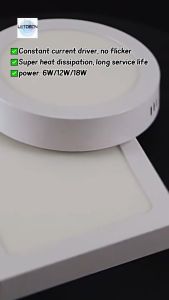 Downlight LED Ceiling Light 6W/12W/18W Lampu LED White Light Daylight Pin light Room Round Panel Light  Lighting Lampu siling LED Downlight 6W/12W/18W Lampu LED putih cahaya siang Pin cahaya bilik pusingan Panel cahaya Lampu Siling Rumah