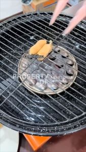 Panggangan Serbaguna Anti Lengket Grill / Alat Pemanggang Sosis Ayam Roti Sate Ikan Bakar Serba Guna Portabel