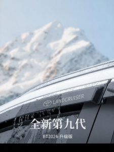 HANNENGDA | Weather Shield Rain Guard Window Visors For Toyota Land Cruiser LC200 LC300