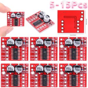1-10PCS DC Motor Driver Module 2V-10V 1.5A 2-Way Reversing PWM Speed Dual H Bridge Stepper Motor Driver Board L298N