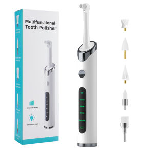 Afdeal | Electric Ultrasonic Dental Scaler 5 Modes Tooth Cleaner Calculus Tartar Remover Teeth Stain Cleaner Oral Care Teeth Cleaning Too