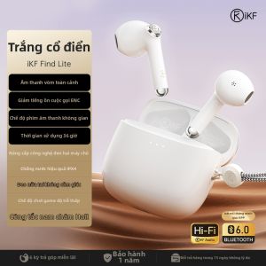 iKF | Tai Nghe Bluetooth Nhập Tai Không Dây Giảm Ồn Thể Thao