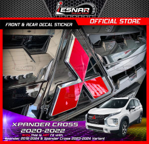 Mitsubishi Xpander Cross 2020-2022 Front and Rear Logo Decal Sticker