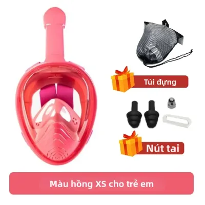 Mặt Nạ Lặn Toàn Mặt Chuyên Nghiệp Chống Mờ Kính Lặn Cho Trẻ Em & Người Lớn Thiết Bị Bơi Lặn Dưới Nước