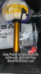 FLASHSALE ! Bola Voli Volly MIKASA MV2200 SUPER GOLD Gratis Pompa - Bola Volley - Bola Volley Original - Bola Voli Dewasa - Bola Voli berkualitas