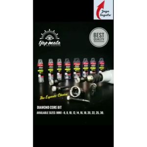 Mata bor granit keramik kaca marmer Tjap Mata Diamond Core Bit Granite