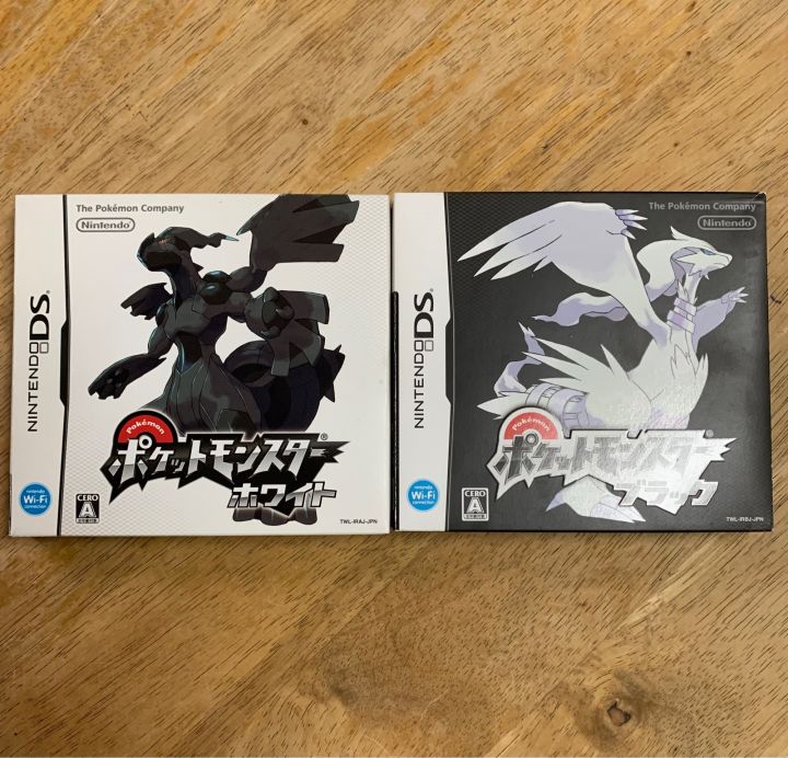 Pokemon Black, Pokemon White Japan Zone second hand #NDS