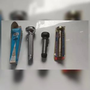 senter baterai Senter Tiger Head Xenon Pioner Jadul Kaleng Classic 500 FT & 700 FT kuno koleksi klasik