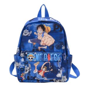clu ONE PIECE Backpack For Primary School Student Lightweight Large Capacity Anime Kids School Bag Bags ulc