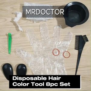 Disposable Hair Color Tool 8pc Set