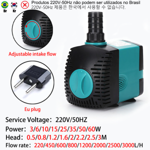 Adjustable Flow Submersible Pumps: A Comprehensive Guide\\n\\n What Are Adjustable Flow Submersible Pumps?\\n\\nAdjustable flow submersible pumps are versatile devices designed to regulate water flow within various aquatic environments, including fish tanks, aquariums, and ponds. These pumps feature adjustable flow rates, allowing users to customize water circulation to meet specific needs. The benefits of using adjustable flow submersible pumps include:\\n\\n- **Improved water quality**: By regulating water flow, these pumps help maintain optimal water conditions for aquatic life.\\n\\n- **Energy efficiency**: Adjustable flow rates allow users to optimize energy consumption while maintaining desired water movement.\\n\\n- **Versatility**: These pumps can be used in various aquatic environments, making them a valuable addition to any fish tank, aquarium, or pond.\\n\\nThere are two primary types of adjustable flow submersible pumps: fish tank aquarium circulation pumps and bottom filter pumps.\\n\\n How to Choose the Right Adjustable Flow Submersible Pump\\n\\nWhen selecting an adjustable flow submersible pump, consider the following factors:\\n\\n- **Aquarium size**: Choose a pump with a flow rate that suits the size of your aquarium or pond.\\n\\n- **Water quality requirements**: Select a pump that can effectively circulate water to maintain optimal water conditions.\\n\\n- **Energy efficiency**: Opt for a pump with adjustable flow rates to optimize energy consumption.\\n\\n Fish Tank Aquarium Circulation Pumps\\n\\nFish tank aquarium circulation pumps are designed to provide consistent water movement within fish tanks and aquariums. These pumps help maintain optimal water conditions by regulating water flow, ensuring adequate oxygenation and waste removal.\\n\\n Bottom Filter Pumps\\n\\nBottom filter pumps are specialized devices that help remove debris and waste from the bottom of fish tanks and aquariums. These pumps feature silent suction technology, minimizing noise levels while efficiently removing waste from the aquatic environment.\\n\\n Installation & Maintenance Tips\\n\\nTo ensure the longevity and effectiveness of your adjustable flow submersible pump, follow these installation and maintenance tips:\\n\\n- **Position the pump correctly**: Place the pump in a suitable location within your fish tank, aquarium, or pond to ensure optimal water circulation.\\n\\n- **Regular cleaning**: Clean the pump and associated filters regularly to prevent clogging and maintain optimal water conditions.\\n\\n- **Monitor water levels**: Keep an eye on water levels to avoid damage to the pump due to low water levels.\\n\\n Silent Suction Poop Pumps\\n\\nSilent suction poop pumps are designed to remove waste from the bottom of fish tanks and aquariums without disturbing aquatic life. These pumps feature advanced filtration systems that minimize noise levels while efficiently removing waste from the aquatic environment.\\n\\n Fish Pond Pumps\\n\\nFish pond pumps are essential for maintaining optimal water conditions in ponds. These pumps regulate water flow, ensuring adequate oxygenation and waste removal. When selecting a fish pond pump, consider factors such as pond size, water quality requirements, and energy efficiency.\\n\\n Troubleshooting Common Issues\\n\\nIf you encounter issues with your adjustable flow submersible pump, refer to the following troubleshooting tips:\\n\\n- **Low water flow**: Check for clogs in the pump or associated filters, and clean as needed.\\n\\n- **Excessive noise**: Inspect the pump for damage or misalignment, and repair or replace as necessary.\\n\\n- **Water leakage**: Check for loose connections or damaged seals, and tighten or replace as needed.\\n\\nBy following these guidelines, you can ensure the proper installation, maintenance, and troubleshooting of adjustable flow submersible pumps, maximizing their effectiveness in maintaining optimal water conditions for aquatic life.\n}