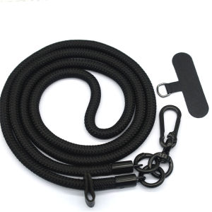 8MMx120CM Bold Long Mobile Phone Lanyard Universal Crossbody Hanging Shoulder Strap Detachable Neck Cord Anti-Lost Lanyard Patch