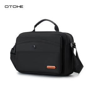 OTOHE Mens Shoulder Bag Cross Body Bag Waterproof Travel Bag Business Large Capacity Handbag Casual Bag Fashion Leisure Sport Street Bag for College Student