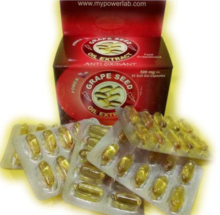 Grape seed Oil Extract Powerlab Lazada PH