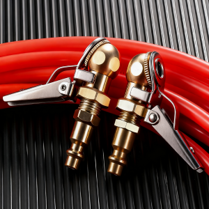 Tire Air Chuck 1/4 FNPT Closed Ball Air Chuck with Clip for Inflator Gauge Compressor AccessoriesTruck Auto Car Tire Hose Tool