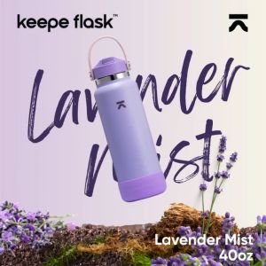 Keepe Flask Premium Stainless Steel Tumbler Vacuum Insulated Double Wall Leakproof Hydrated Tumbler Hot and Cold Thumbler Water Bottle with Straw 22oz/32oz/40oz