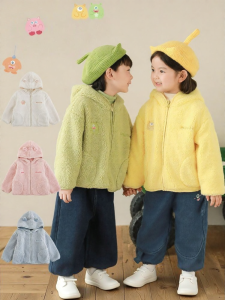 YOEHYAUL | Áo Khoác Nỉ Dày Chống Gió Có Mũ