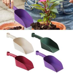 Garden Scoop Multi-Function Pp พลาสติกดินพลั่วช้อน Handy Garden Scoop สําหรับดินปุ๋ยหมักปลูก Re-Potting ขุดเครื่องมือ