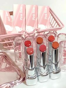 PinkBear L125 Mirror Shine Solid Lip Gloss Moisturizing Lip Balm Non-Stick Cup Sugar Water Essence New Arrival Lipstick