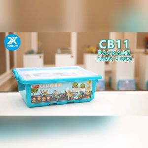คอร์สเรียนหุ่นยนต์ออนไลน์ 1 ชม. แถมฟรี!! หุ่นยนต์ STEAM Education CB11 SCIENCE AND EDUCATION SET (Paper Box) (สามารถประกอบได้มากกว่า 36 แบบ)