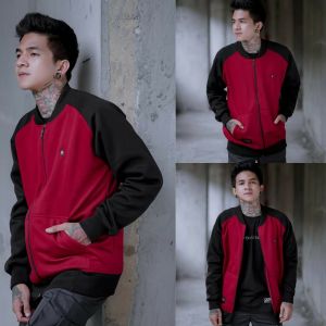SWEATER ZIPPER REGLAN REBELION DISTRO PRIA WANITA BAHAN TEBAL DI JAMIN MURAH LOGO BORDIR COD BISA BAYAR DI TEMPAT