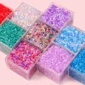 Hạt gạo mắt mèo cổ điển DIY thủ công 2,5mm cao cấp cho vòng tay và dây chuyền Phụ kiện thời trang bằng thủy tinh hữu cơ. 