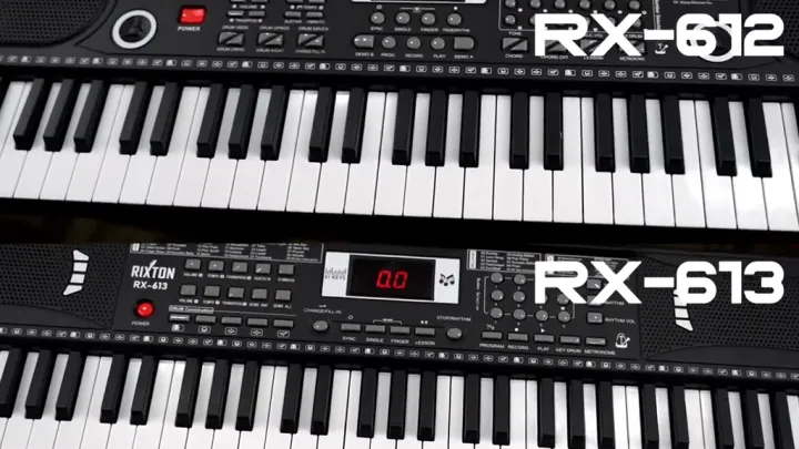 RIXTON 61 Keys Electronic Keyboard Piano Electronic Keyboard Set - Main Image