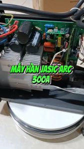 Máy hàn điện tử Jasic Arc 300A hàn que 3.2 và 4.0 liên tục - Máy hàn điện tử tặng đầy đủ phụ kiện hàn - máy hàn