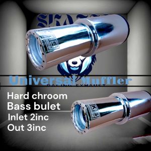 KNALPOT HKS GRONEL CROM TERMURAH SUARA BAS BULET EMPUK