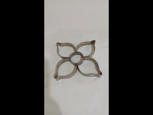 Bunga Sakura Tengah Polos 12cm & Aksesories Stainless Steel Tangga