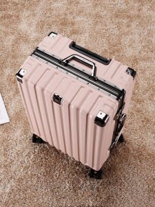 Kangaroo Luggage Fashionable Thickened Travel Suitcase with Password Lock And Pull Rod for Students And Youths Durable Polyester